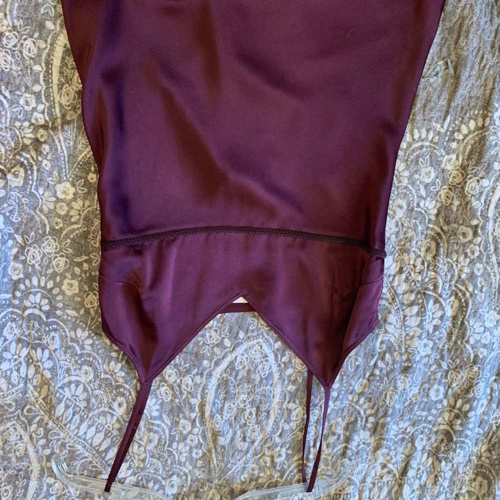 Satin spaghetti strapped shirt
